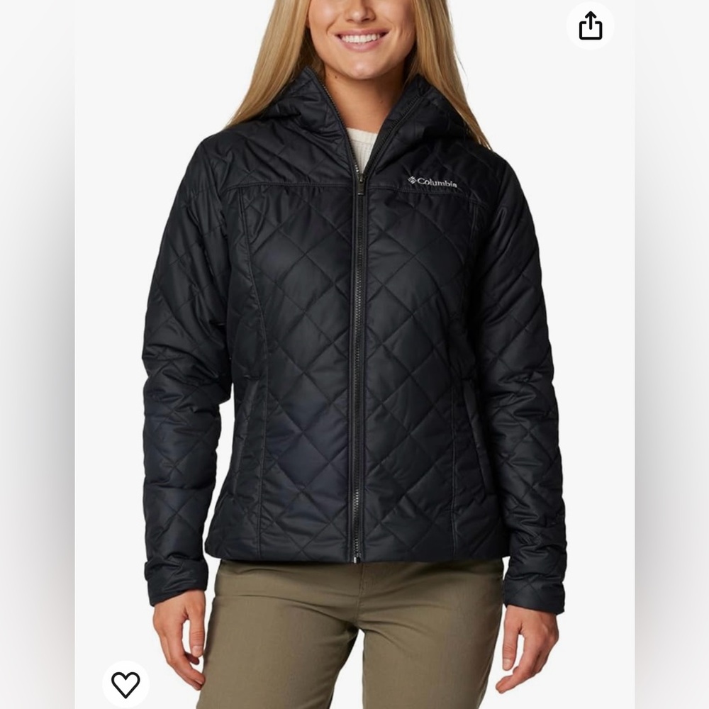Columbia copper’s crest hooded jacket, size L